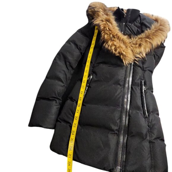 Mackage Womens Adali Jacket, Black, Fur, Down, Feather, Winter Coat, Size XXS - Picture 10 of 10